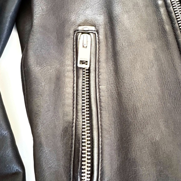DIESEL L-ROSHI Leather jacket - Picture 4 of 15